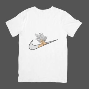 Goku Dragon Ball Nike Machine Embroidery Design - PES EXP DST JEF VP3 XXX – 4 Sizes